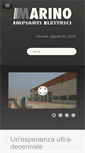Mobile Screenshot of marino-impianti.it